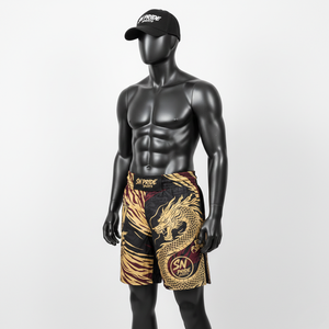 Shorts de MMA et de karaté unisexes, couleur personnalisée, légers, durables, respirants, séchage rapide, polyester/spandex, vente en gros - Product Image 5