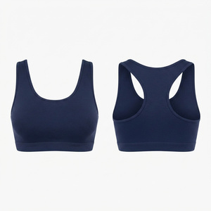 เสื้อชั้นในกีฬาแบบไร้สายสำหรับสาวรักสปอร์ต รุ่นพลัสไซส์ ระบายอากาศได้ดี กันลม เป็นมิตรกับสิ่งแวดล้อม ผลิตจากผ้าสแปนเด็กซ์/ไนลอน เหมาะสำหรับออกกำลังกาย - Product Image 1