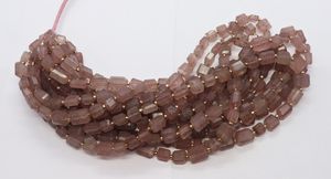 Natural Strawberry <b>Quartz</b> Faceted Nugget Shape Beads 7-8MM Pink Strawberry <b>Quartz</b> Gemstone Beads Natural Strawberry <b>Quartz</b> - Product Image 5