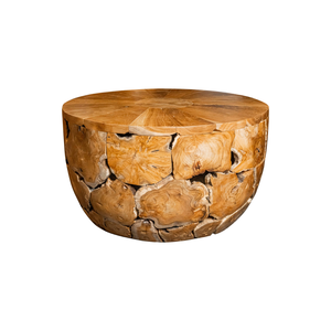 ARTERRA Meubles de salon en bois naturel artisanaux de qualité supérieure, Indonésie, appartement, table en teck rustique, table basse artisanale - Product Image 1