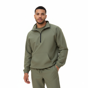 Conjunto Deportivo Casual de Moda para Hombre, Primavera 2026, Venta al Por Mayor, Conjunto de 2 Piezas, Conjuntos de Ropa para Hombre, Camisa y Pantalones Personalizados - Product Image 1