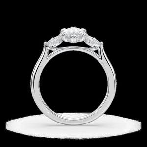 Bague de fiançailles en diamant de laboratoire taille marquise 1,30 carat, certifiée IGI, en or massif 14 carats, solitaire classique pour femme - Product Image 3