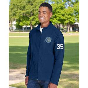 Chaquetas Personalizadas de Microfelpa con Cierre para Hombre TT90, Logotipos y Textos Bordados para Uso en Exteriores - Product Image 1