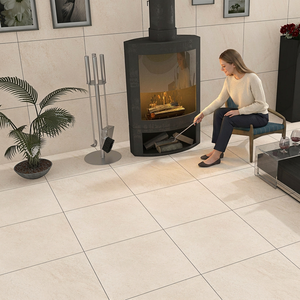 Hammer Stone Beige 20mm Full Body Porcelain <b>Tiles</b> 600x600mm R11 Heavy Duty Outdoor & Bathroom Adhesive Floor <b>Tiles</b> - Product Image 2