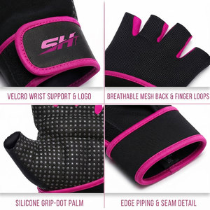 2026 Latest Trending Design High Quality Fitness Weightlifting Gym Gloves Fingerless Tactical Design Gym Gloves OEM Service - Product Image 4