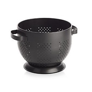 Kitchen Essential Metal <b>Colander</b> For Washing Leafy Greens Fruits Vegetables Rice Pasta And Noodle Preparation - Product Image 5