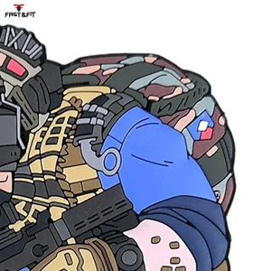 แพทช์ PVC/ยาง 3 มิติ ดีไซน์ยอดนิยม ขายส่งปี 2024 สีตามสั่ง & บริการ OEM สำหรับเสื้อผ้า รองเท้า กระเป๋า - ราคาถูก - Product Image 5