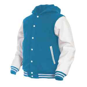 Sudadera con Capucha Unisex de Lana y Cuero para Hombre y Mujer, Chaqueta Universitaria Estilo Béisbol para Chicos - Product Image 2