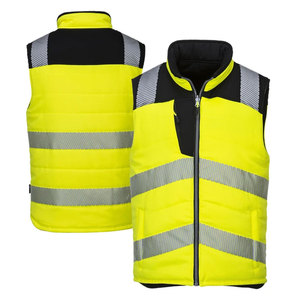 Customized Logo Printed Construction Safety Vest New Design Custom Made Safety Zip Vest <b>Jackets</b> for <b>Worker</b> Use - Product Image 4