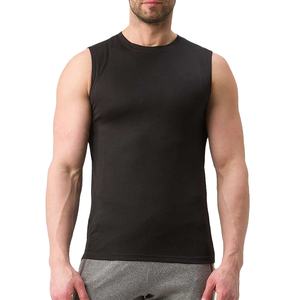 Camiseta sin mangas de punto casual personalizada para hombre con MOQ bajo, chaleco transpirable para fitness y gimnasio, ropa deportiva de alta calidad de secado rápido, fabricante OEM ODM - Product Image 1