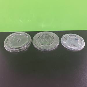 Prêts à être expédiés : Couvercles en plastique PET PP de 85 mm, 90 mm, 98 mm, 95 mm, 120 mm, Couvercles plats et en dôme, Gobelets en plastique avec couvercle transparent - Product Image 6