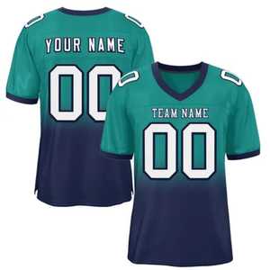 Jersey de Fútbol Americano para Adultos de Talla Grande con Diseño Personalizado por Sublimación, Ropa Deportiva para Exteriores, Precio Económico, Artículos en Oferta - Product Image 2