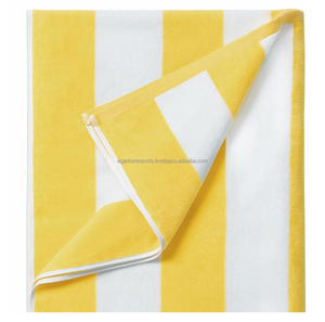 Serviettes de plage de luxe VIP 250 GSM, super douces et absorbantes, serviettes de piscine personnalisées pour hôtels, vente en gros d'usine - Product Image 3