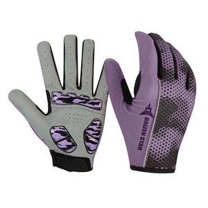 Gants de course Daizen Star à doigts entiers, en nylon PU respirant, antidérapants, avec fermeture auto-agrippante, unisexes, pour le cyclisme en plein air, le motocross - Product Image 3