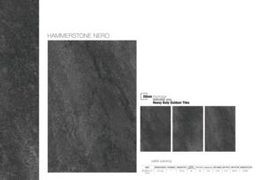 Azulejos de Porcelana para Piscina, Modelo Stone Nero Moderno, 20 mm de Grosor, Azulejos Resistentes para Exteriores, Losas para Pavimentación - Product Image 5