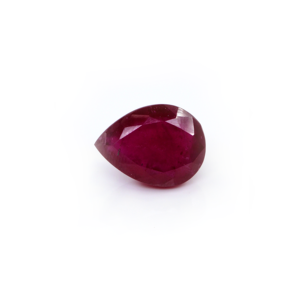 Rubis naturel de Bangkok en forme de poire 26,97 carats, pierre précieuse de rubis naturel taillée en facettes pour la fabrication de bijoux, prête à l'emploi - Product Image 1