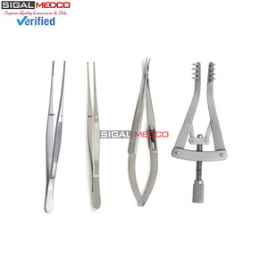 Kit de chirurgie plastique de base en acier inoxydable allemand, instruments chirurgicaux manuels pour interventions endoscopiques mammaires et rhinoplastiques - Product Image 3
