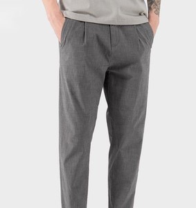 Pantalones Jogger de Seda Helada 100% Algodón para Hombre, Ultrafinos, Rectos, Casuales, Ecológicos, Transpirables, Ligeros y Holgados para Otoño - Product Image 6