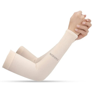 Manchons de compression en gros de haute qualité avec logo personnalisé, protection UV, séchage rapide, respirants, pour cyclisme, voyage et sports de plein air - Product Image 4