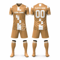 Uniforme de Fútbol Sublimado Personalizado, Ropa Deportiva Unisex, Camiseta de Fútbol para Entrenamiento, Transpirable, de Secado Rápido, con Logotipo Personalizado