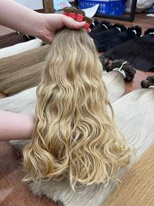 Precio de fábrica al por mayor Natural ondulado a granel Ombre Color Cabello 100% extensiones de cabello vietnamita de alta calidad listas para enviar - Product Image 4