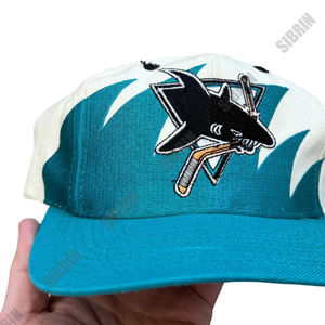 Gorra Snapback Sibrin Personalizada Premium de los San Jose Sharks con Bordado 3D, Ajustable, para Ciclismo al Aire Libre y Equipos de Hockey Profesional - Product Image 3