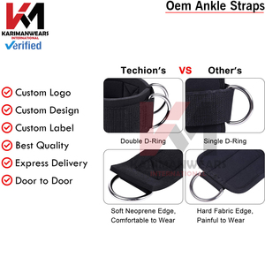 Professional Ankle Strap Gym <b>Cable</b> <b>Attachment</b> Leg Workout Glute Training Wholesale - Product Image 6