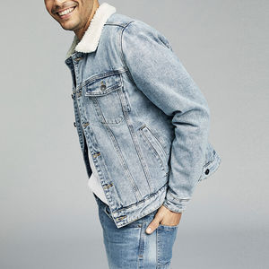 Chaqueta de Mezclilla |   Ropa de Mezclilla de Algodón para Hombre de Alta Durabilidad - Product Image 4