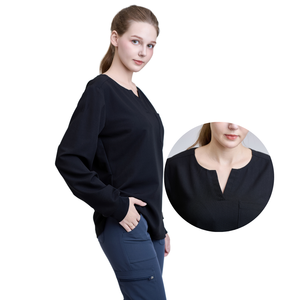 Tenue médicale VN FACTORY pour femmes, ensemble pantalon large et haut unisexe, uniforme d'infirmière, vêtements d'hôpital de qualité supérieure - Usine FMF, faible MOQ - Product Image 1
