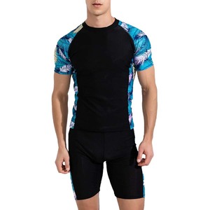 Best Cheap Price <b>Men</b> One-piece Swimming Suits Spandex/Polyester Anti-Bacterial Low MOQ Trending Style Beach Wear Wholesale - Product Image 4