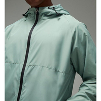 Veste coupe-vent d'été respirante de haute qualité pour homme, personnalisable, en polyester, style streetwear, avec demi-fermeture éclair et empiècements