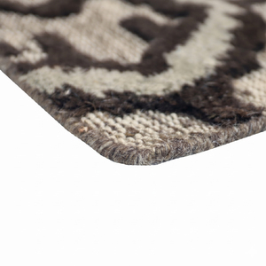 Tapis de salon moderne en laine écologique et antidérapant DECORDEC, motif floral damassé, pour hôtel, villa, salon - Product Image 6