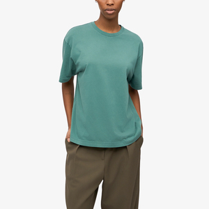 Camiseta de Gran Tamaño para Mujer, Informal, Transpirable, de Alto Rendimiento, con Diseño Personalizado, de Manga Corta, Hecha de Algodón - Product Image 3