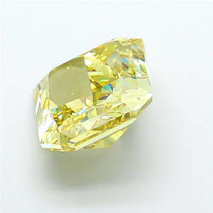 Diamant de laboratoire cultivé exclusif, certifié IGI, taille excellente, haute brillance, jaune intense fantaisie, pour la création de bijoux. - Product Image 3