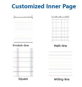 Section <span class=keywords><strong>de</strong></span> livre <span class=keywords><strong>de</strong></span> compteur A4 cousue pour la durabilité Carnet ligné professionnel <span class=keywords><strong>de</strong></span> 192 pages - Product Image 6