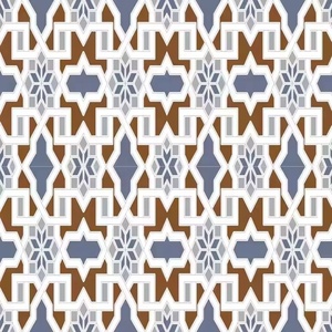 Azulejos digitales modernos de estilo marroquí 30x30cm Patrones para interiores y exteriores de alta calidad - Product Image 5