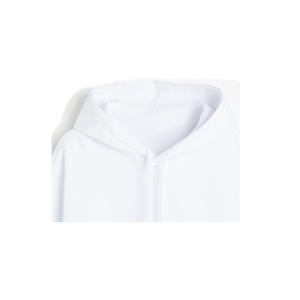 เสื้อฮู้ดลำลองสำหรับผู้หญิง ฤดูหนาว กันลม ระบายอากาศได้ดี เป็นมิตรกับสิ่งแวดล้อม ทรงโอเวอร์ไซส์ สีพื้น โลโก้ด้านหน้า บริการ OEM สีเข้ม - Product Image 4