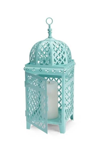 Colección Blue Lantern, Portavelas Decorativos para Exteriores, Grandiosidad Artística - Product Image 5