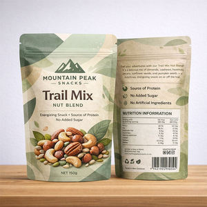 Bolsa Doypack con Cierre para Envasado de Frutos Secos Tostados |   Plástico Laminado |   Acabado brillante o mate |   Proveedor de Vietnam - Product Image 1