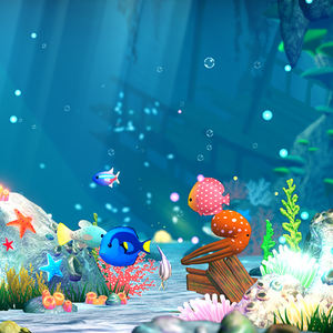 Cafetería Infantil Under The Sea, Software de Dibujo Interactivo Táctil para Interiores, Sensor de Proyección, Pantalla LED Personalizable - Product Image 4