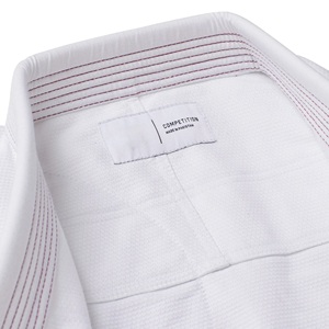 Uniformes de Jiu-Jitsu al por mayor, blancos, con LOGO personalizado, de primera calidad, 100% algodón, aprobados por la IBJJF, Kimono GI BJJ, artes marciales. - Product Image 3