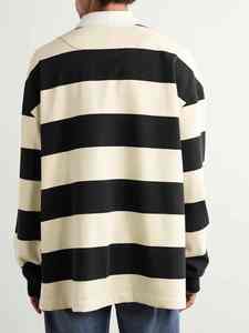 Camiseta de rugby de manga larga clásica para hombre, de la mejor calidad, color personalizado, ropa informal de rugby, precio mayorista barato y de alta calidad. - Product Image 5