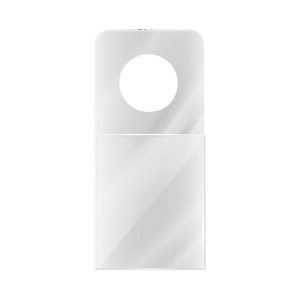 Round Hole Self <b>Adhesive</b> Hanging Tabs Heavy Duty Sticky <b>Adhesive</b> Clear Hang Tabs for Retail Displays - Product Image 1