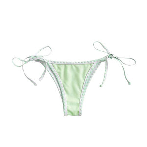 Wholesale Best Selling Women's <b>Bikini</b> <b>Sets</b> with Customized Front Logo Animal Print Quick Dry Swimwear-Solid Colors Custom Sizes - Product Image 5