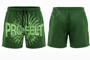 Shorts de sport décontractés d'été en toile 100 % coton respirant à séchage rapide, écologiques, avec logo personnalisé, style vintage – Meilleures ventes - Product Image 2