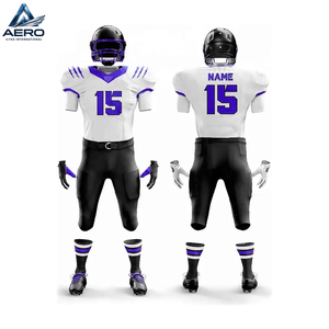 Uniforme de Fútbol Americano Personalizado de Primera Calidad, Ropa Deportiva Duradera de Alto Rendimiento, Totalmente Personalizable, Precio al por Mayor - Product Image 4