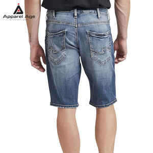 กางเกงยีนส์ขาสั้นผู้ชายคุณภาพสูง ดีไซน์สั่งทำพิเศษ ระบายอากาศได้ดี น้ำหนักเบา สไตล์ไฮสตรีท - Product Image 4