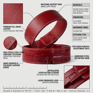 Custom Emboss Logo Leather Lever <b>Belt</b> Heavy Weight Lifting Strength Power Lifting Equipment OEM ODM Training Lever Buckle <b>Belt</b> - Product Image 2