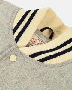 Chaqueta Varsity de Alta Calidad para Hombre, Estilo Letterman, Tejida, con Cuello Alto, Bordado Chenille, Multicolor, Resistente al Viento, Transpirable, con Capucha - Product Image 2