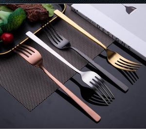 Juego de Cubiertos de Acero Inoxidable Sostenible de Alta Resistencia |   Colección de Cuchillos, Tenedores y Cucharas para Uso Doméstico, Fiestas y Comercial - Product Image 4